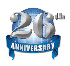 26th Anniversary Logo